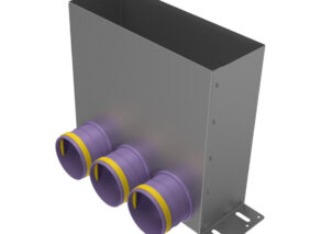 Provent VPF 300x100/75×3 адаптер (пленум) напольный на 3 выхода