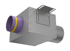 Provent VPD 125/90×1 адаптер (пленум) прямой круглый на 1 выход