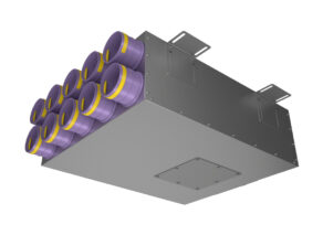 Provent KV 160/75x10 коллектор металлический на 10 выходов
