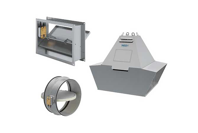 Оборудование противопожарной вентиляции