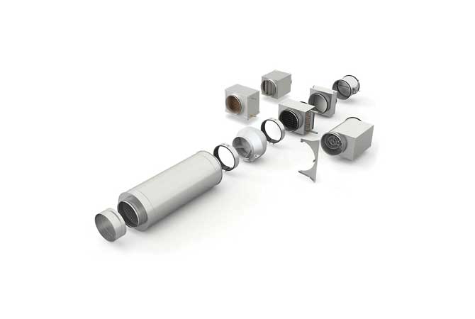 Круглое канальное оборудование